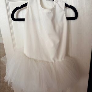 Puppy Angel Tutu Dress in XL ivory